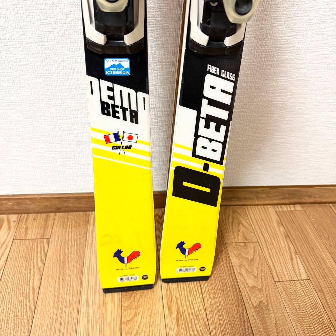 送料無料 ロシニョール スキー板 DEMO BETA 166cm