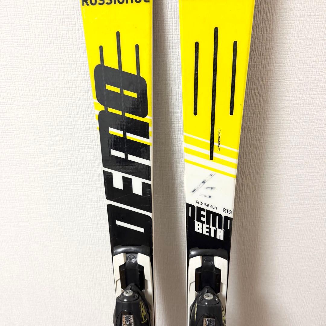 送料無料 ロシニョール スキー板 DEMO BETA 166cm