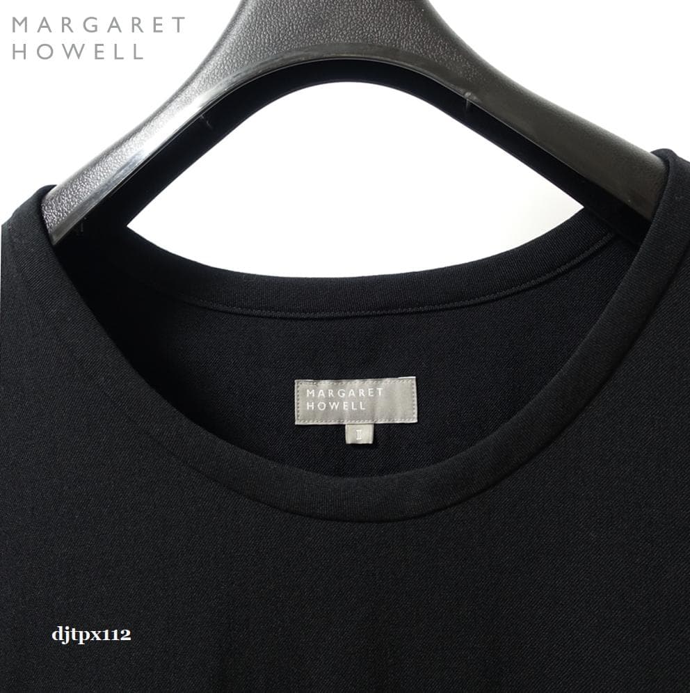 mitoma極美品*マーガレットハウエル *ソフトウール 定番フレアドレス