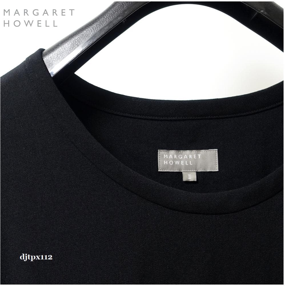 mitoma極美品*マーガレットハウエル *ソフトウール 定番フレアドレス