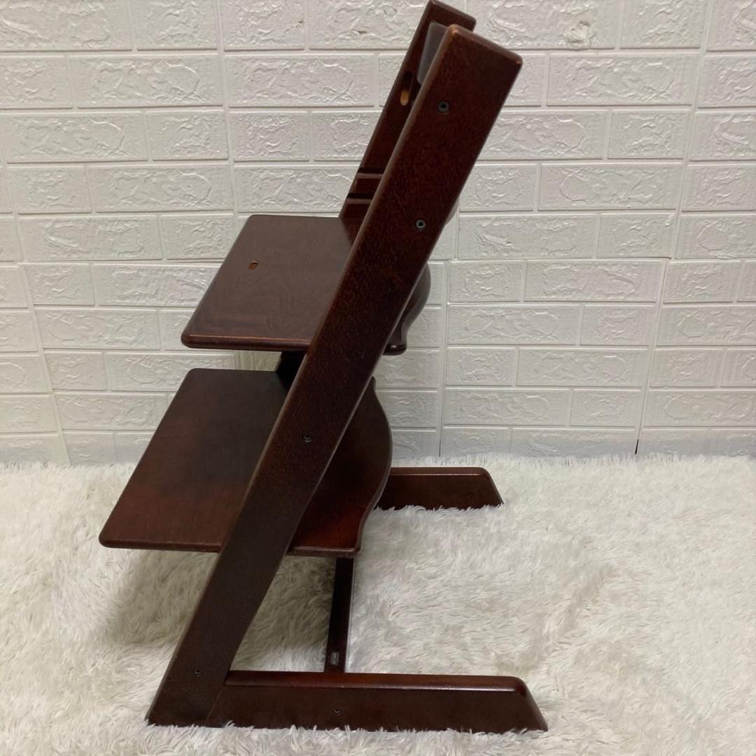 【極美品】送料無料　ストッケ　トリップトラップ　ブラウン