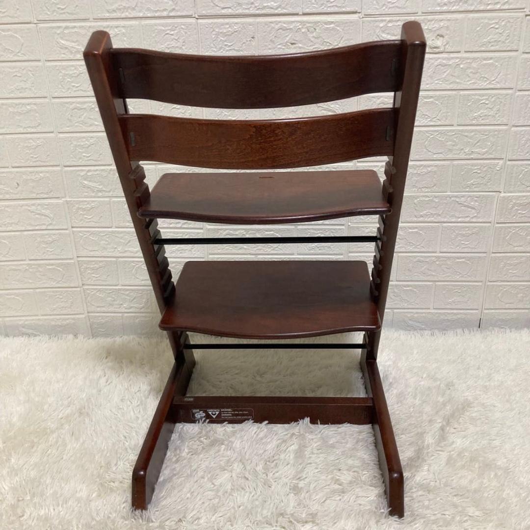 【極美品】送料無料　ストッケ　トリップトラップ　ブラウン