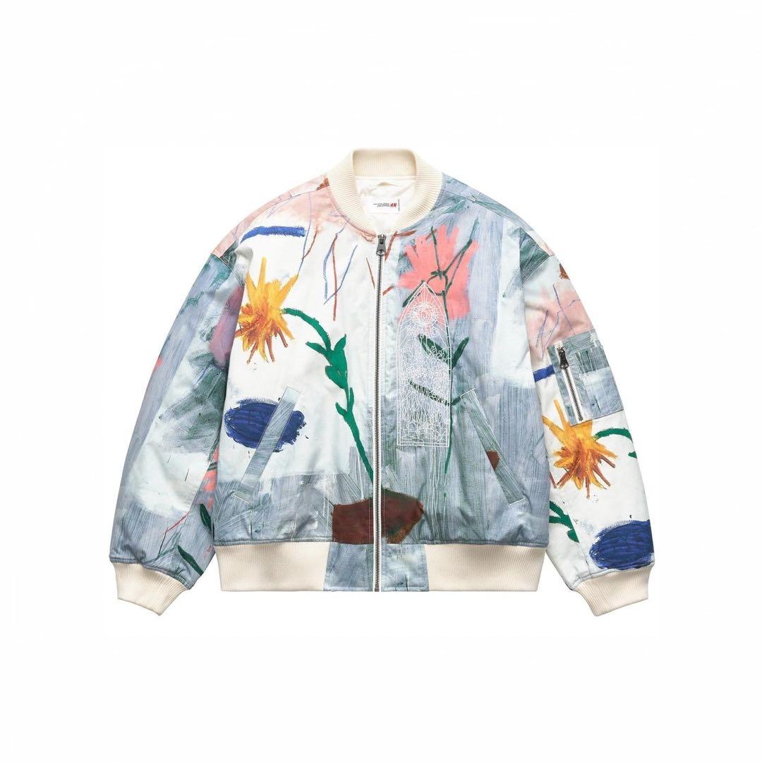 降谷建志　kj着用　バスキア　ルーズフィット フライトジャケット　ma-1