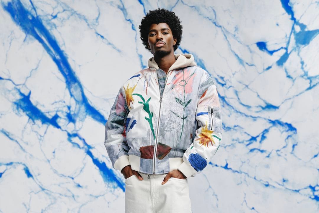 降谷建志　kj着用　バスキア　ルーズフィット フライトジャケット　ma-1