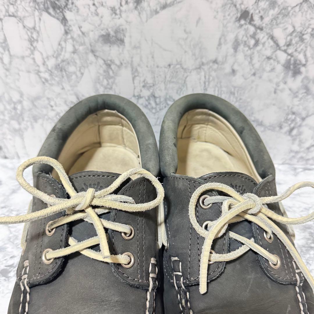 【美品】Timberland ティンバーランド 3eye デッキシューズ27cm