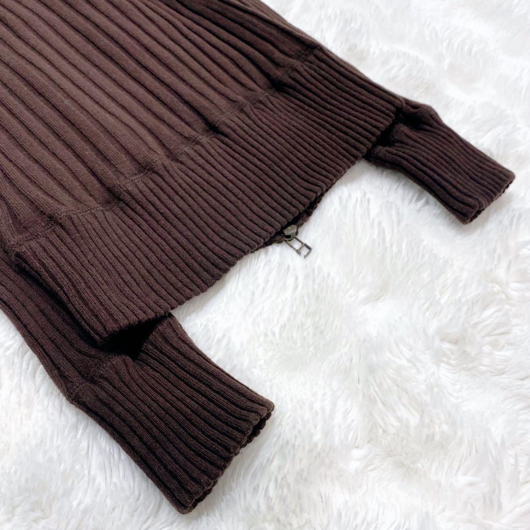 【Y2K】バーバリーロンドン パーカー フード ノバチェック 刺繍 ダブルジップ