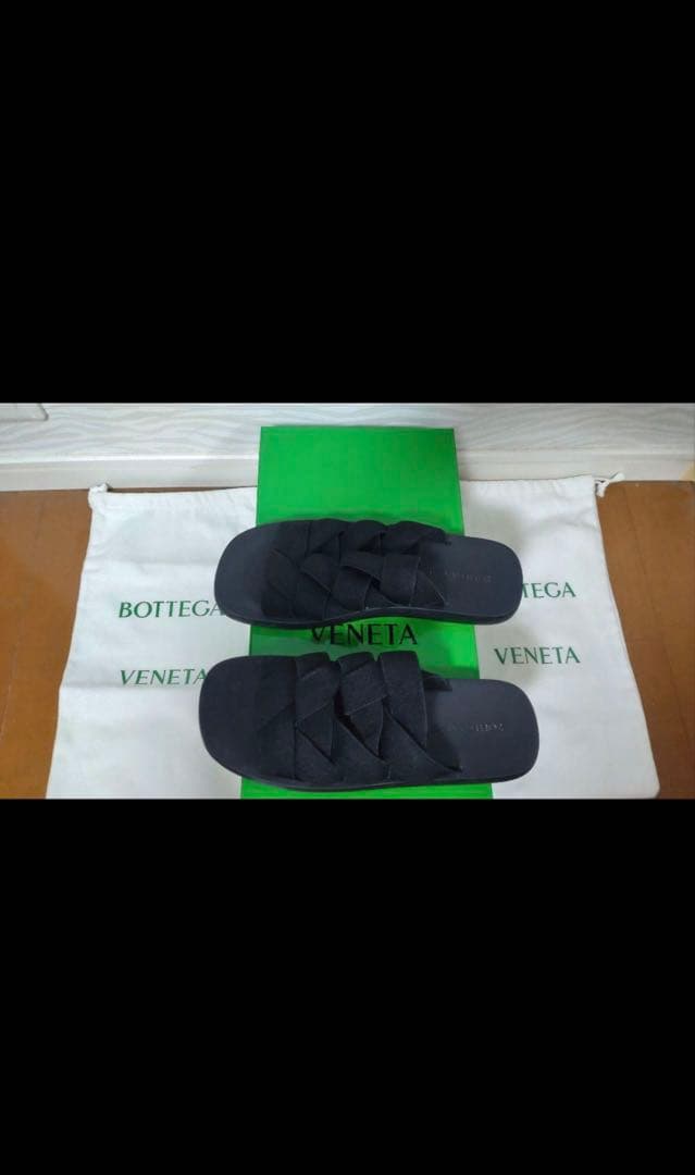 BOTTEGA VENETA サンダル メンズ ブラック