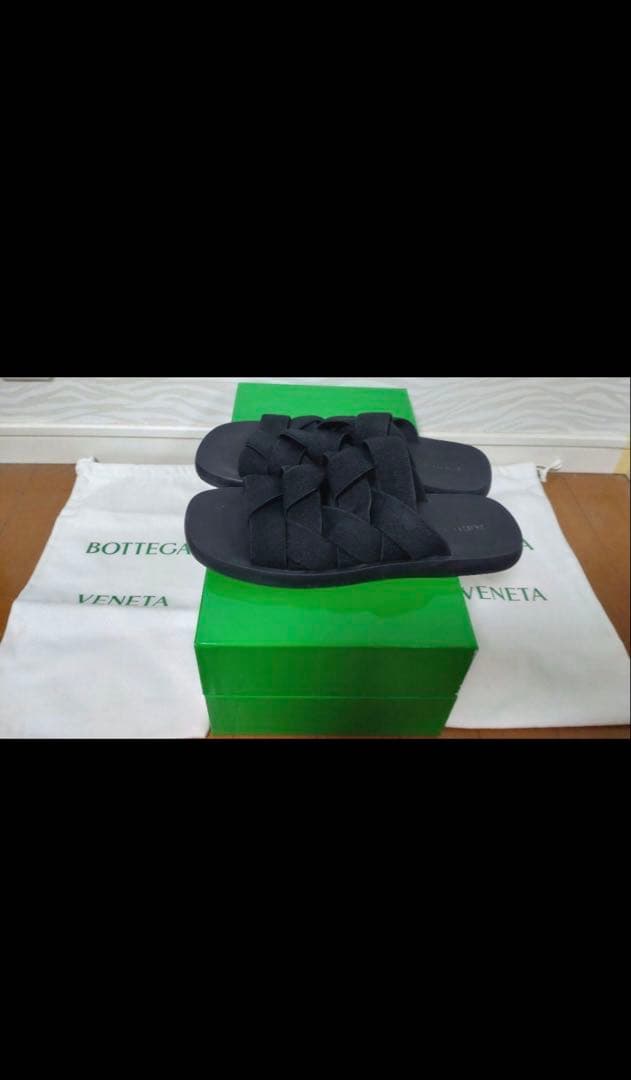 BOTTEGA VENETA サンダル メンズ ブラック