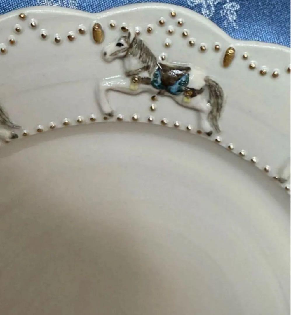 佐々木忍 メリーゴーランド 皿 プレート