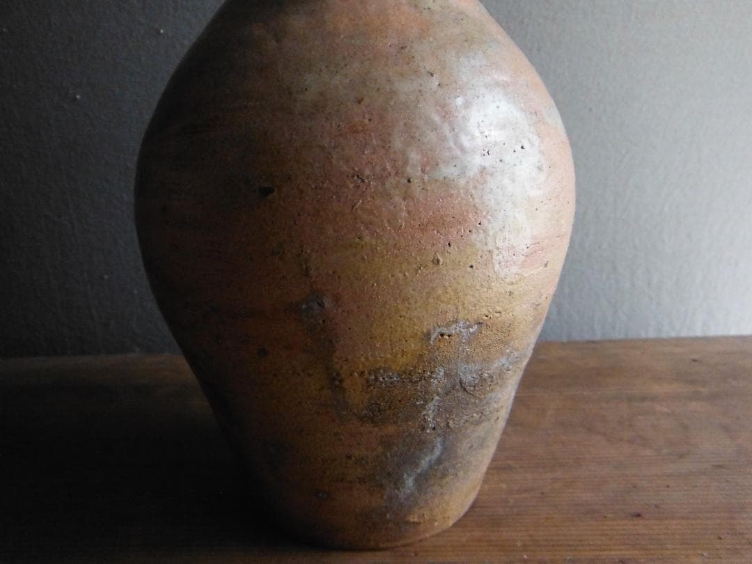 パリスマ・ひげ徳利　陶器の顔彫刻ボトル