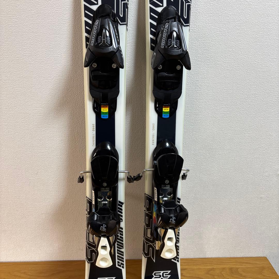 ショートスキー スキーボード　SALOMON解放ビンディング付　ファンスキー