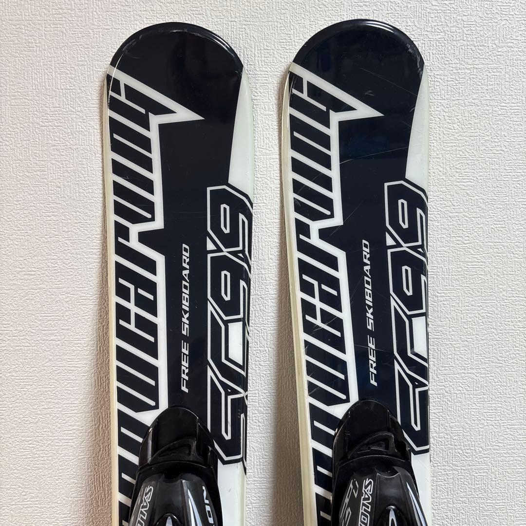 ショートスキー スキーボード　SALOMON解放ビンディング付　ファンスキー