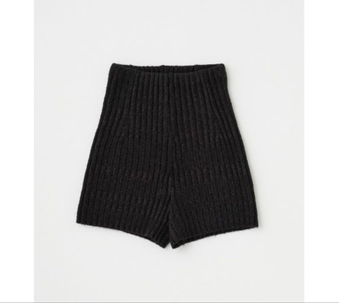 M_ ミックスニットショートパンツ アンダーバー MOUSSY