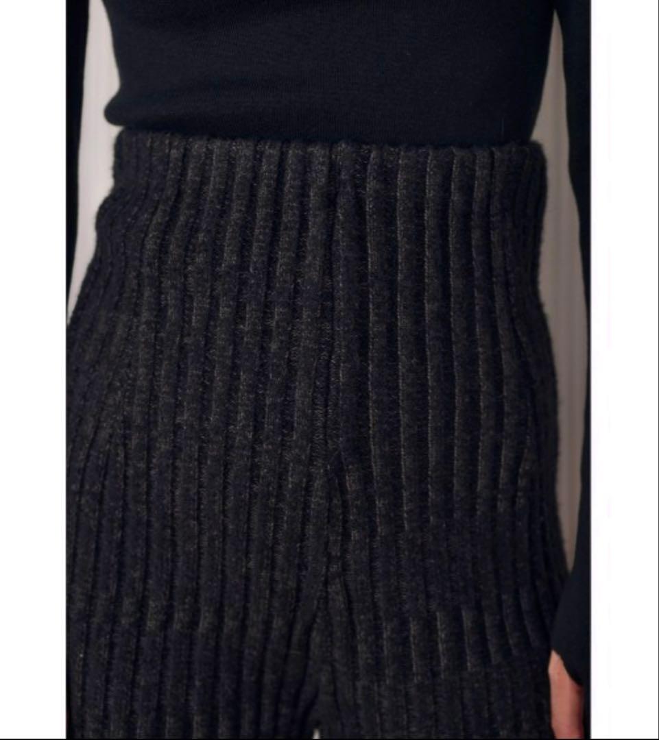 M_ ミックスニットショートパンツ アンダーバー MOUSSY