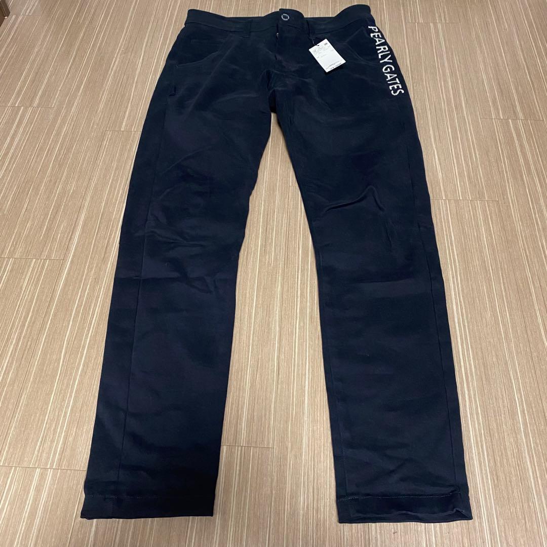 新品タグ付き　パーリーゲイツ　コットンストレッチパンツ　サイズM