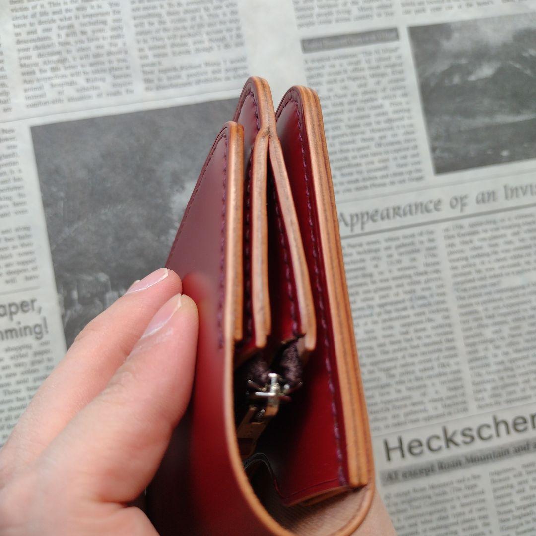 やや訳あり　総コードバン　ショートトラッカー　ウォレット