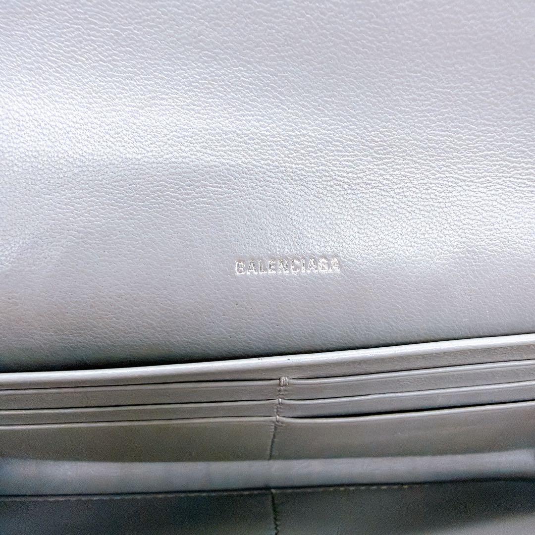 バレンシアガ 736732 エンベロープ コンチネンタルウォレット 長財布 美品