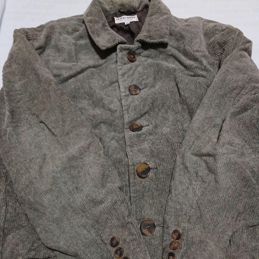 giorgio armani　コーデュロイジャケット　カバーオール　イタリア製