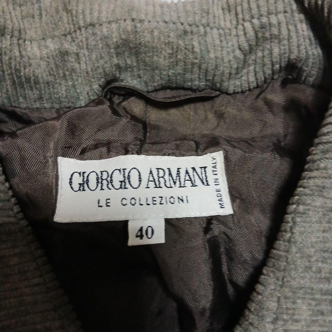 giorgio armani　コーデュロイジャケット　カバーオール　イタリア製