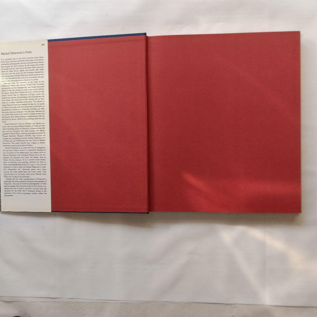 ミッシェル　ドラクロア英文画集（自筆サイン入り）