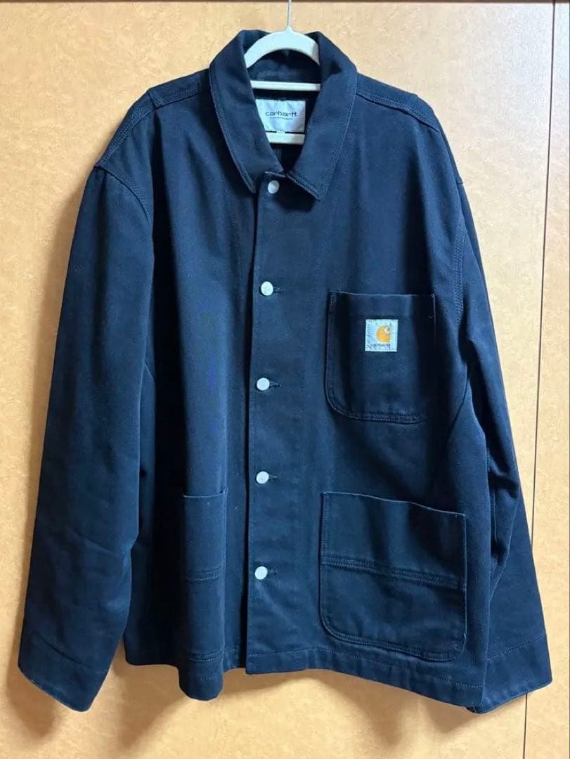 carhartt wip chalk jacket カーハート　カバーオールXL