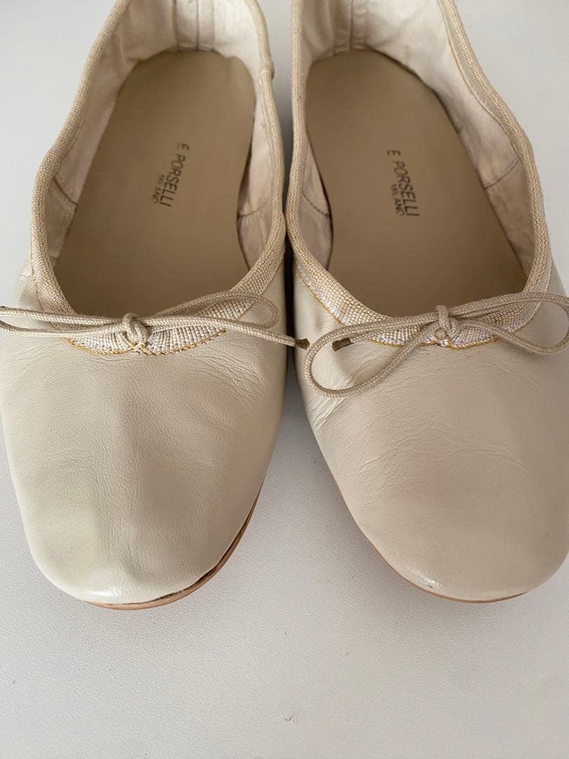 E. Porselli バレエシューズ38
