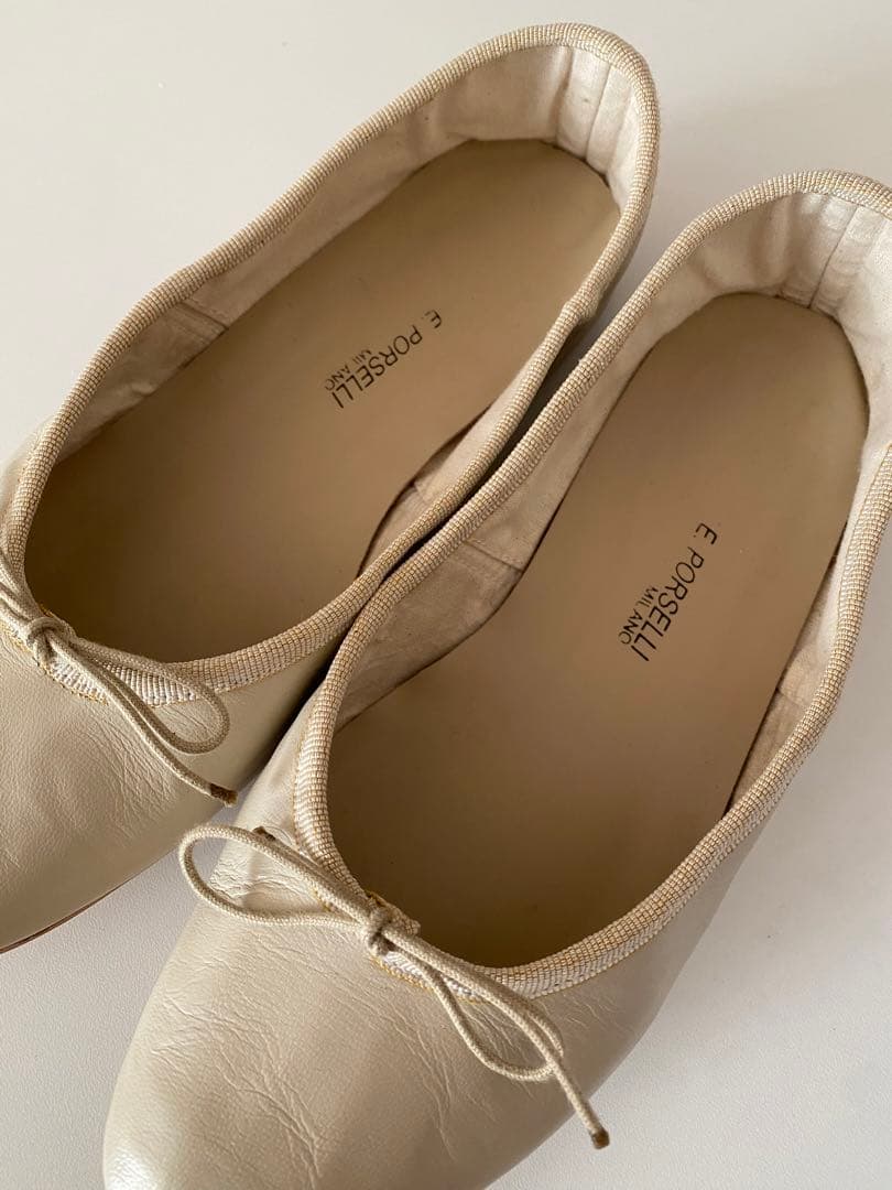 E. Porselli バレエシューズ38