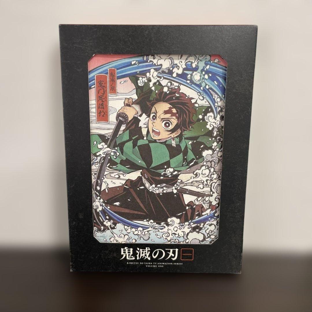 鬼滅の刃 DVD 1巻〜7巻　花札付き