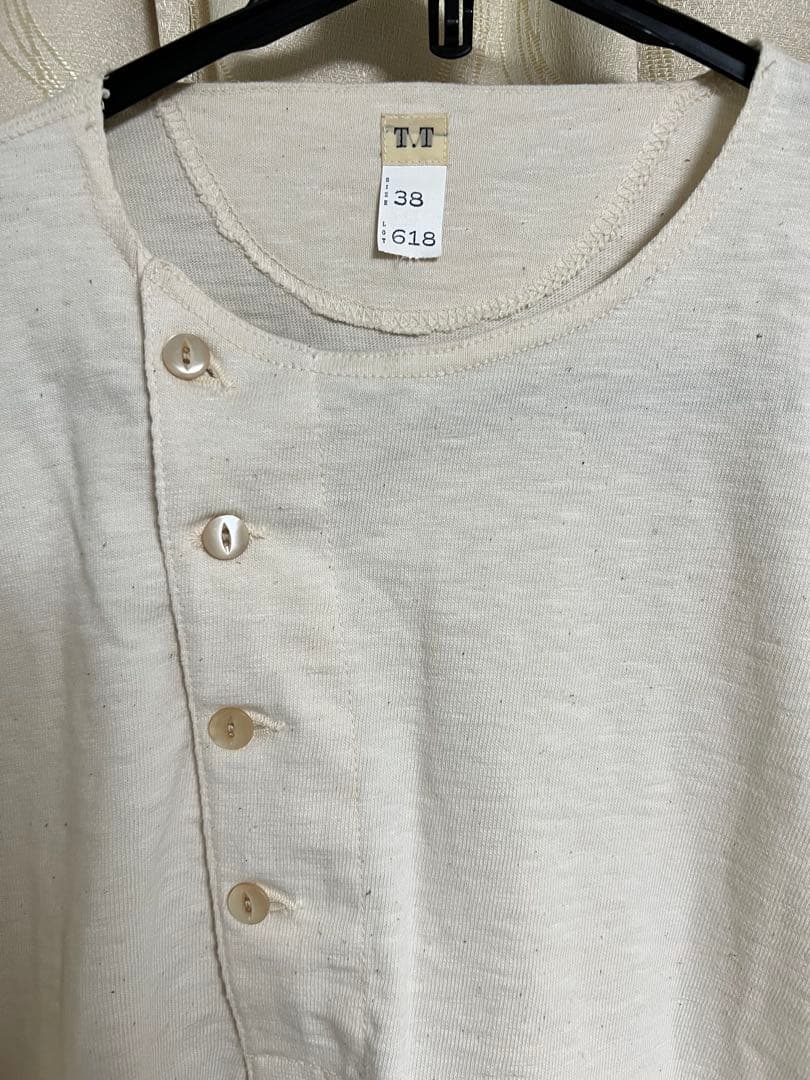 トップス taigatakahashi SIDE HENLEY NECK SHIRT