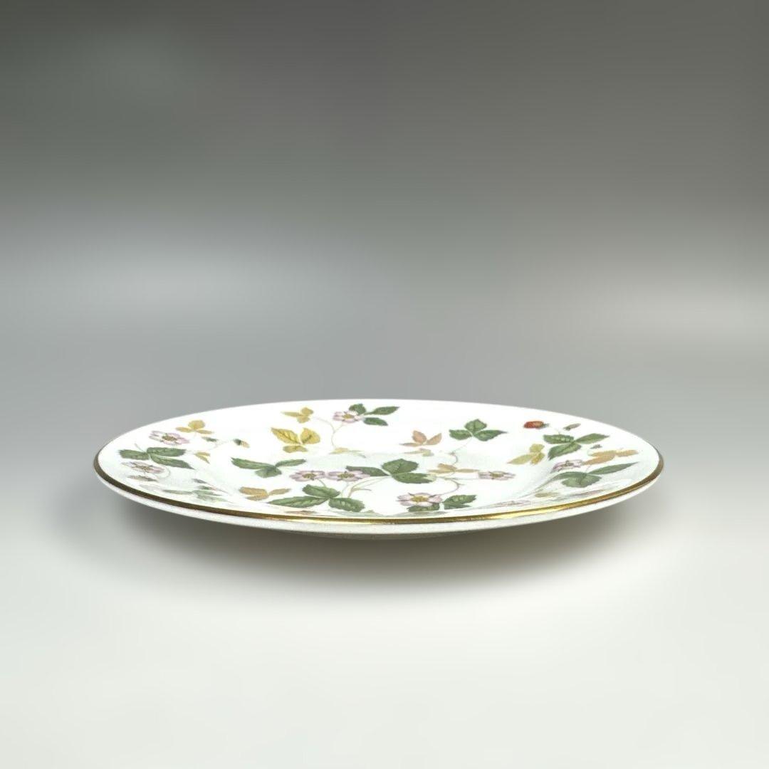 ま*ん様  ワイルドストロベリー プレート 黒壺マーク 6客揃