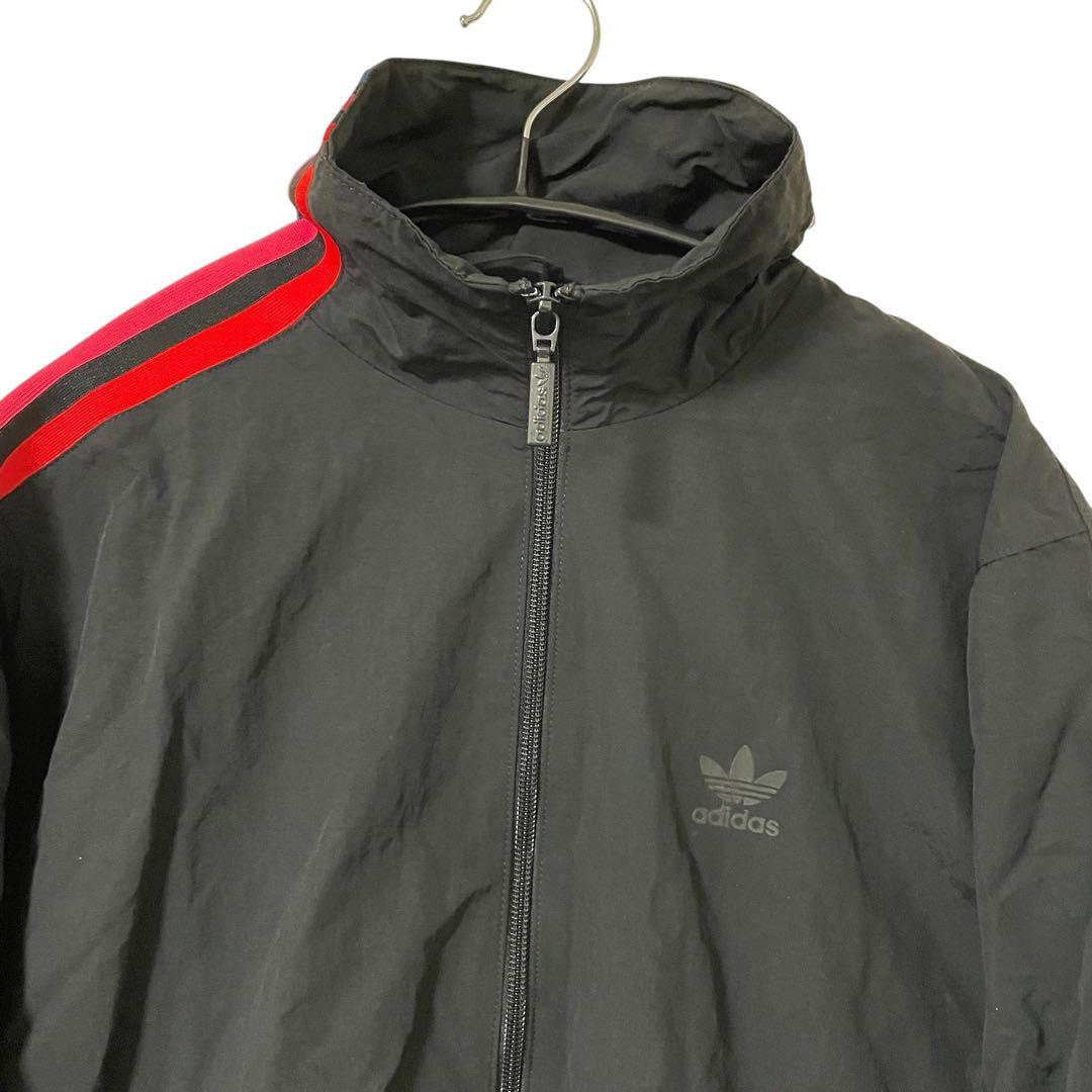 美品 アディダス アディカラー3Dトレフォイル ジャージ上下 セットアップ MS