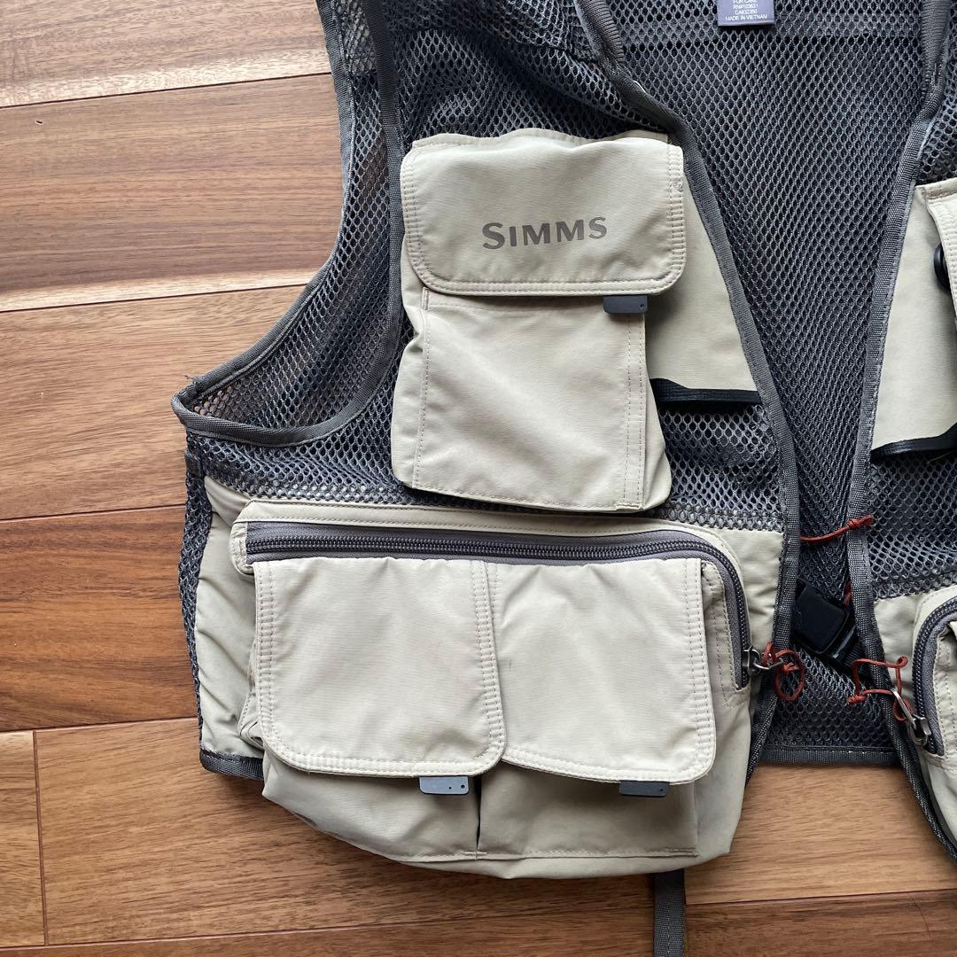 SIMMS フィッシングベスト M ベージュ