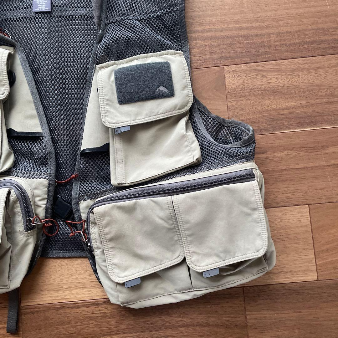 SIMMS フィッシングベスト M ベージュ