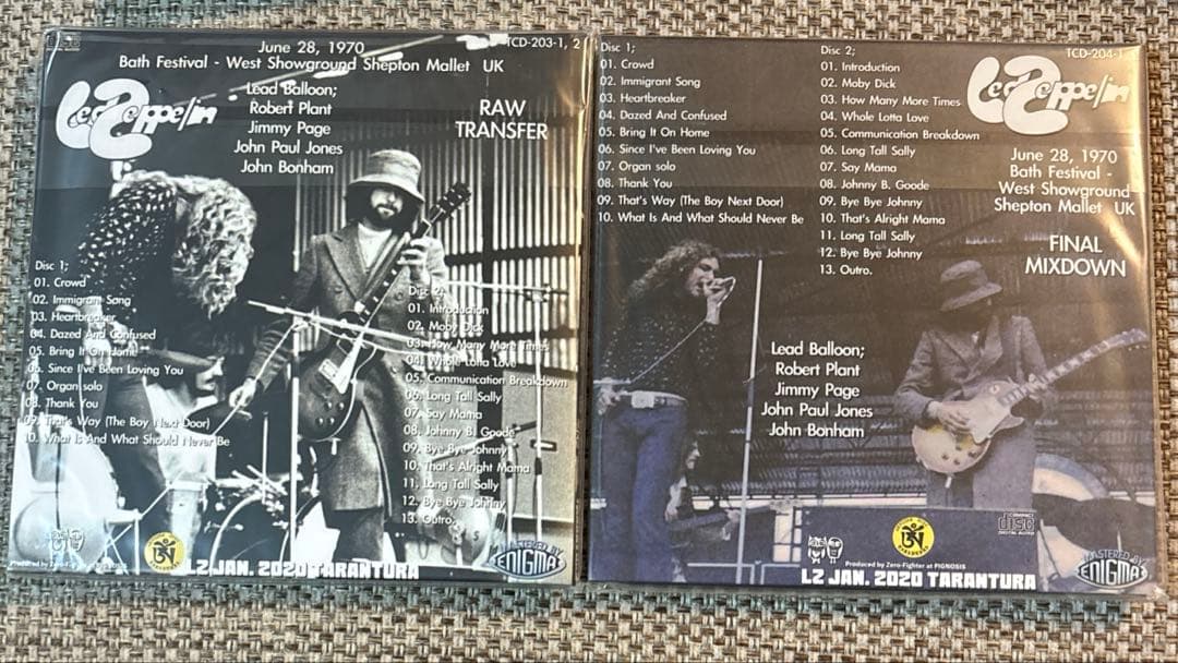 led zeppelin / 1970年6月28日バースフェスティバル
