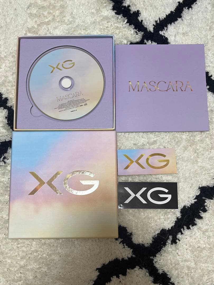 XG MASCARA CD トレカ付き