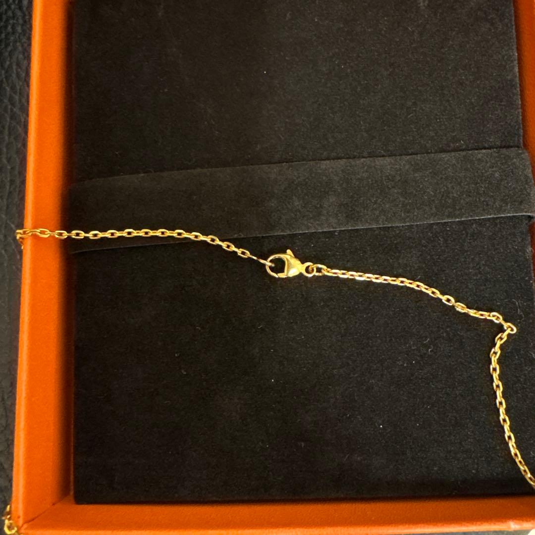 ⭐︎♪⭐︎様　エルメス　HERMES オーケリー　カデナ　ネックレス　ネイビー