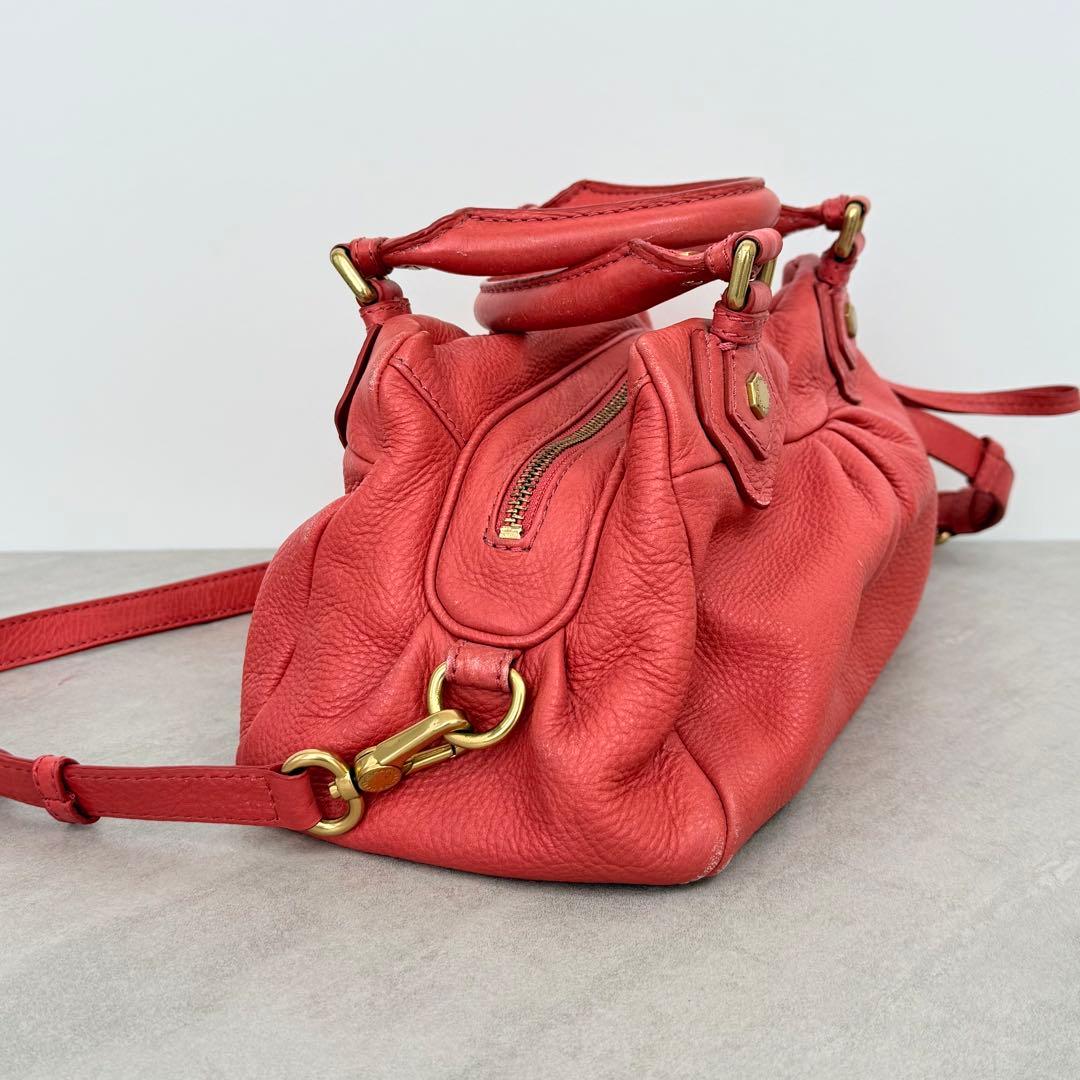 バッグ Marc by Marc Jacobs Classic Q Coral Red
