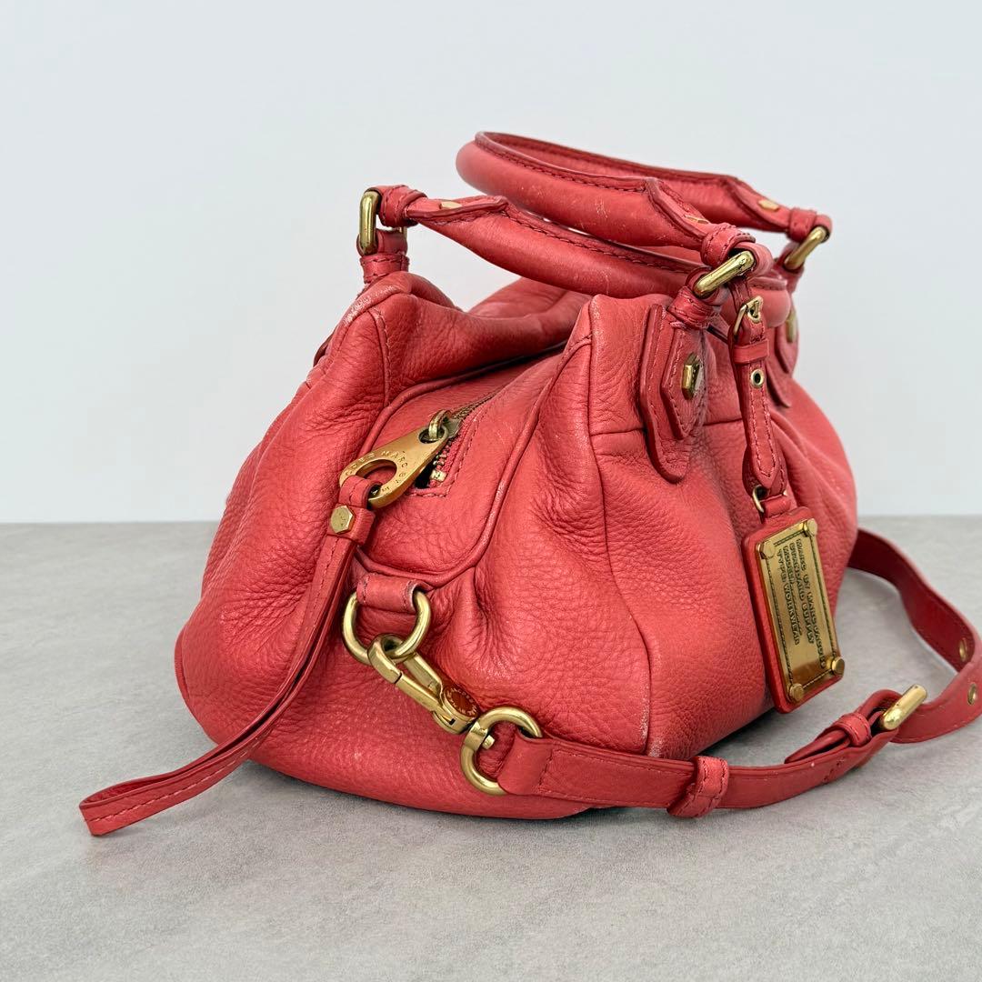 バッグ Marc by Marc Jacobs Classic Q Coral Red