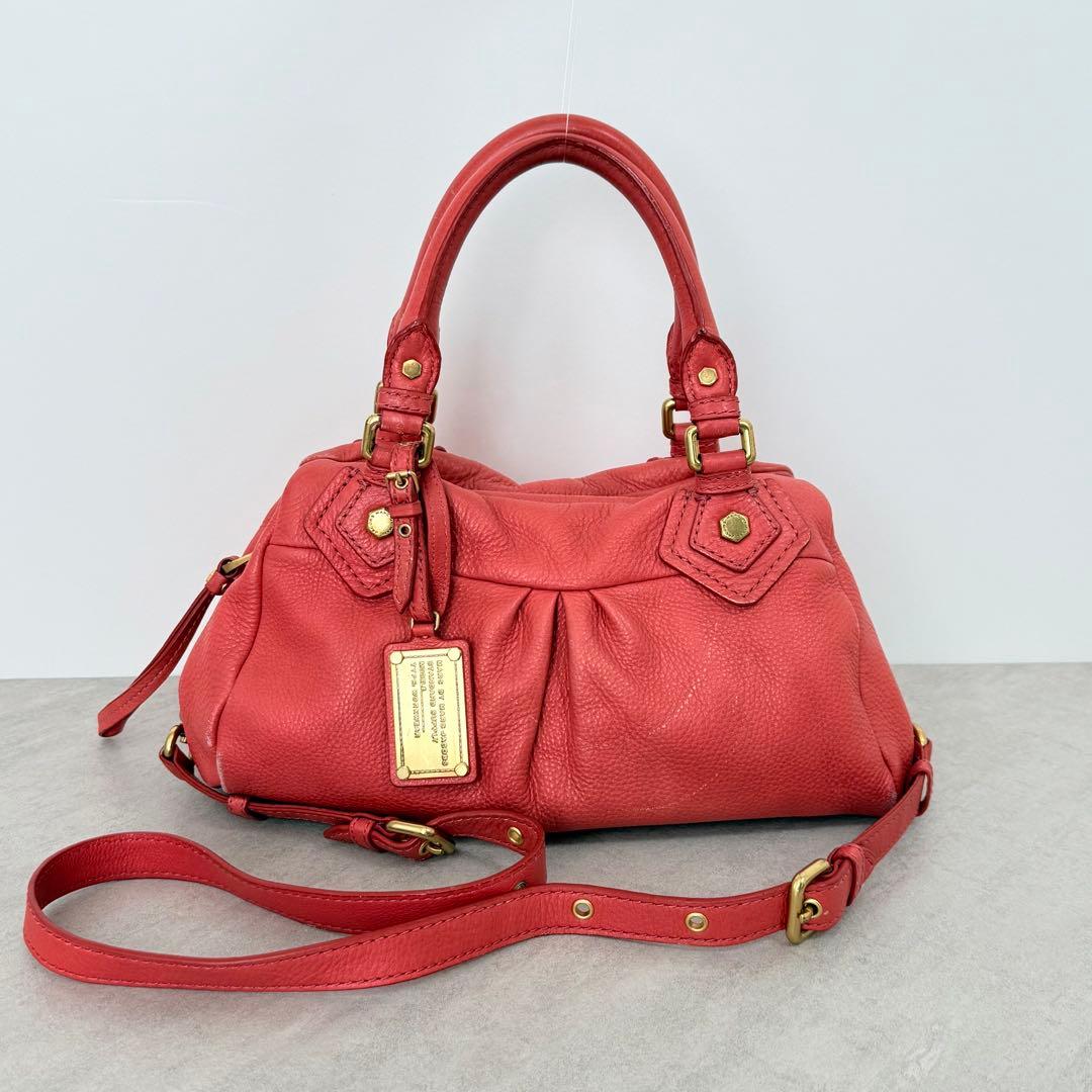 バッグ Marc by Marc Jacobs Classic Q Coral Red