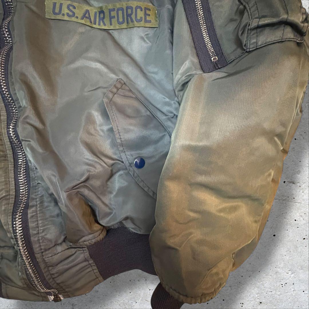 【ysi】90sAVIREX MA-1 フライトジャケットXL U.S.A