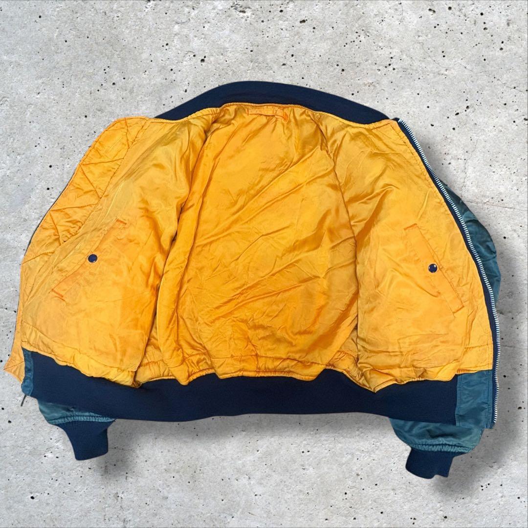 【ysi】90sAVIREX MA-1 フライトジャケットXL U.S.A