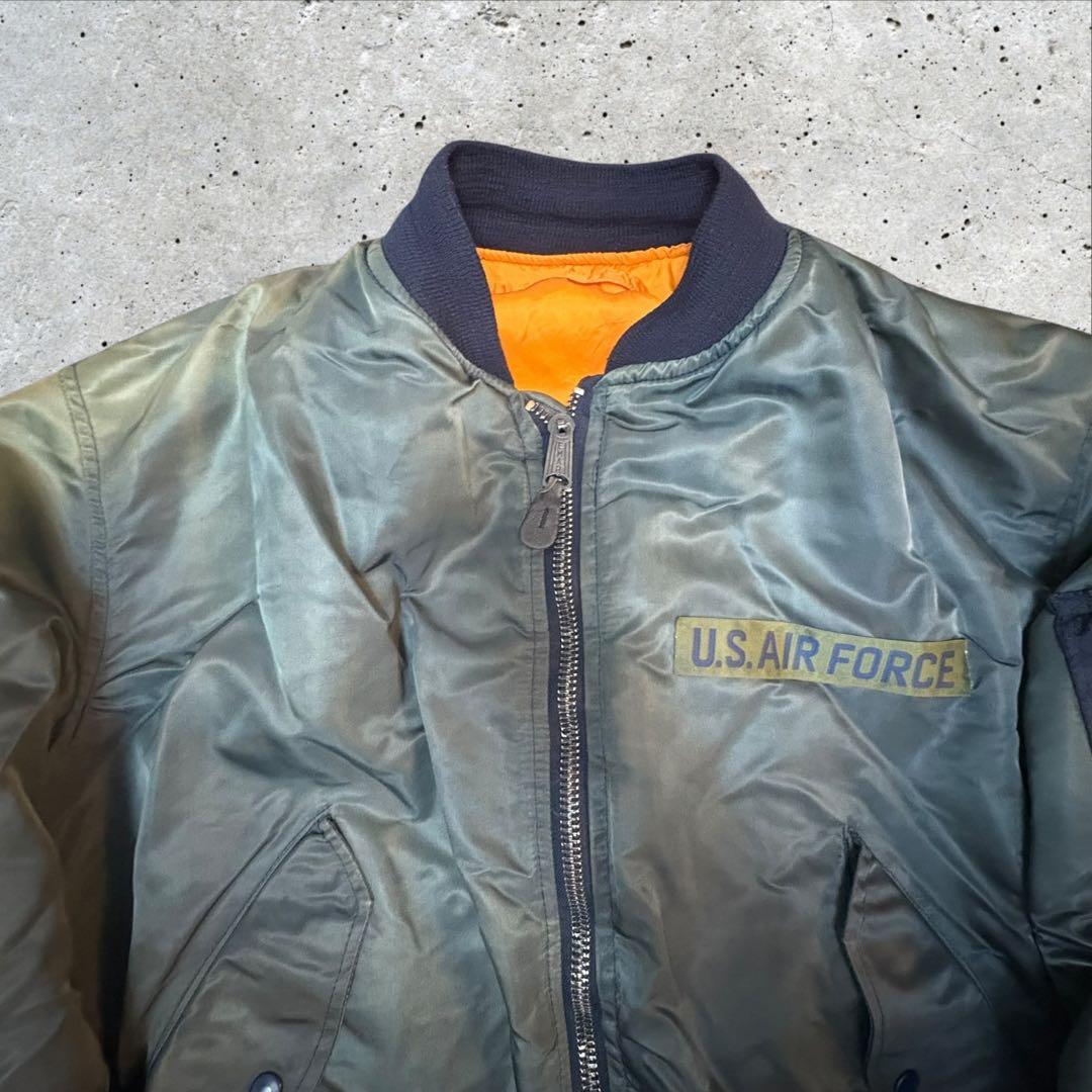 【ysi】90sAVIREX MA-1 フライトジャケットXL U.S.A