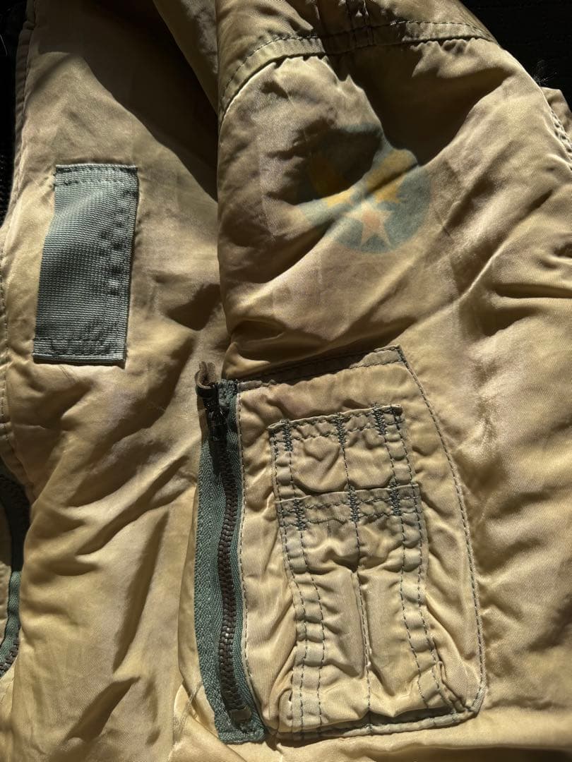 anytee購入品 bleach MA-1 フライトジャケット X-LARGE