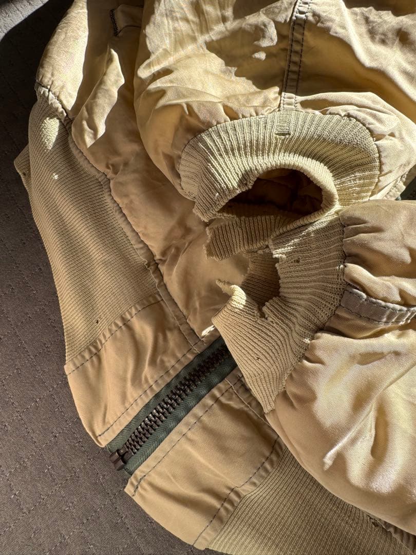 anytee購入品 bleach MA-1 フライトジャケット X-LARGE