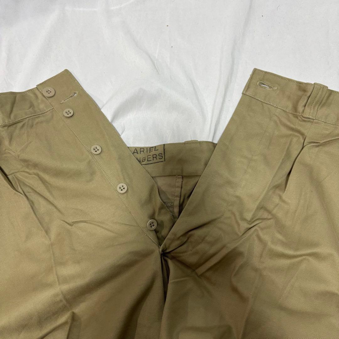 フランス軍　50's M52 チノパン デッドストック 実物　官給品　神サイズ