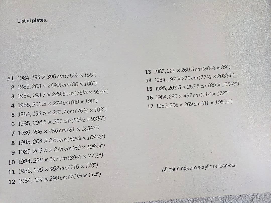 1988 ロンドン　バスキア ウォーホル コラボ　展覧会カタログ