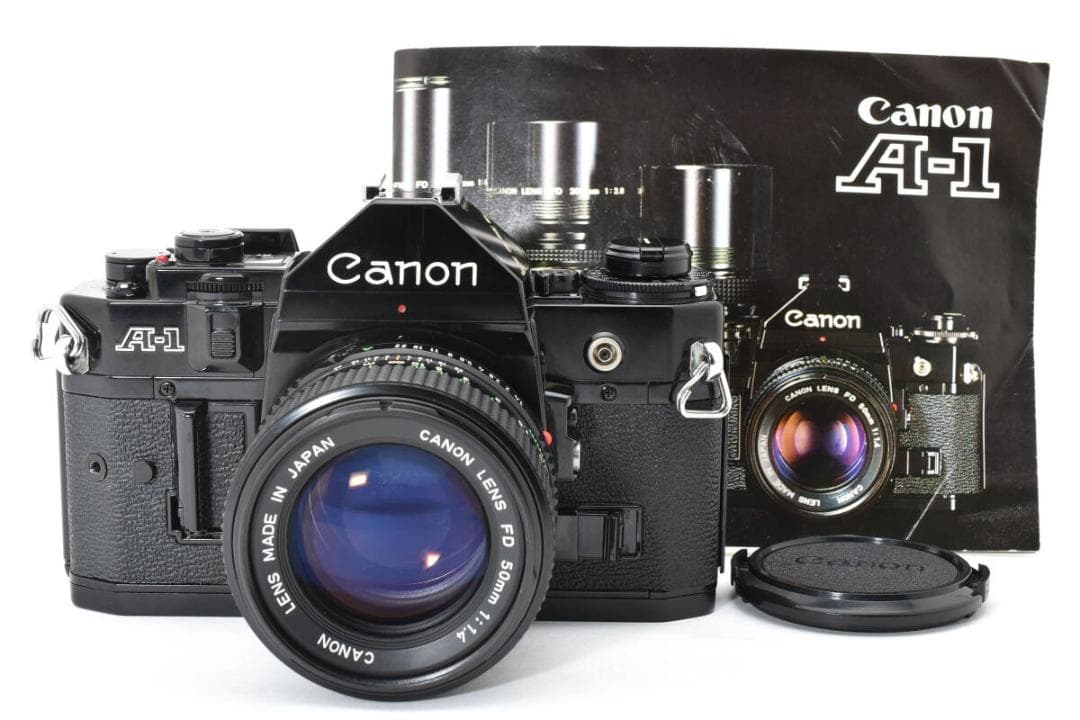 ★動作確認★ A-1 + New FD 50mm F1.4 MF一眼レフ 682