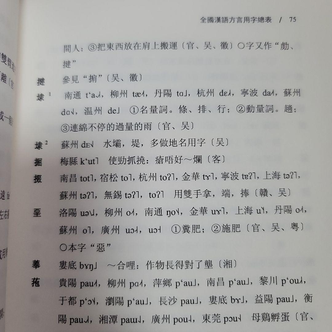 全国漢語方言用字表稿