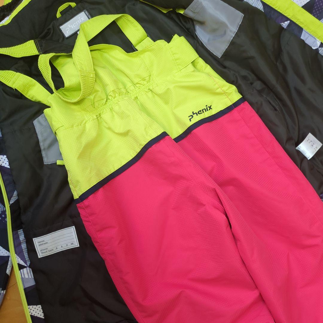 Phenix 160 子ども用スキーウェアセット　新品未使用