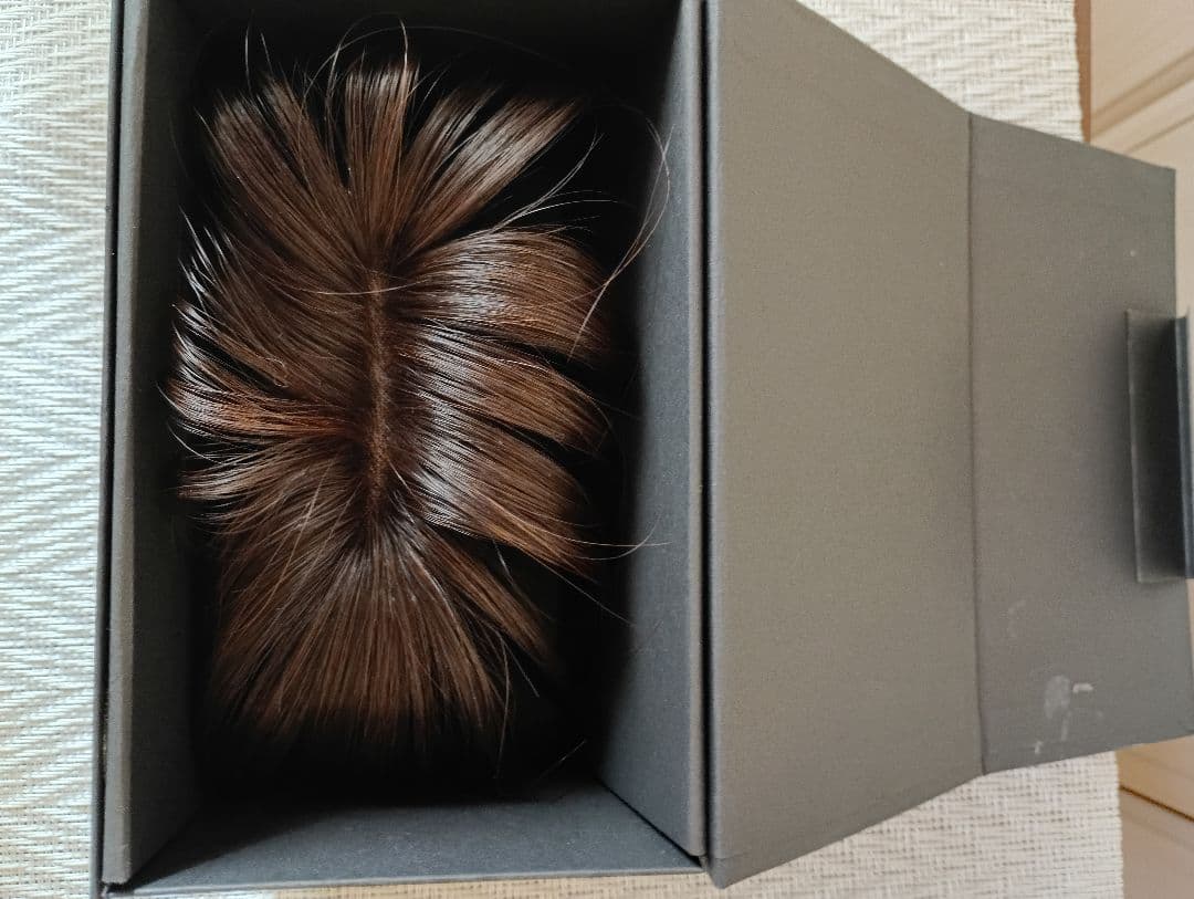 ヘアメイトチャチャ　ダークブラウン 前髪ウィッグ